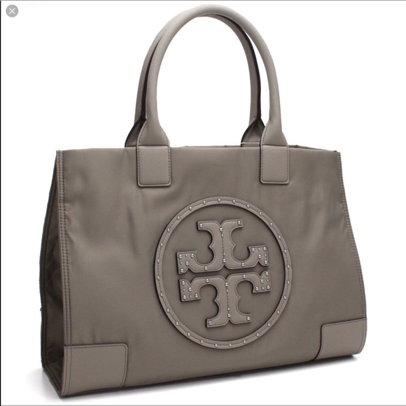 tory burch ella stud tote